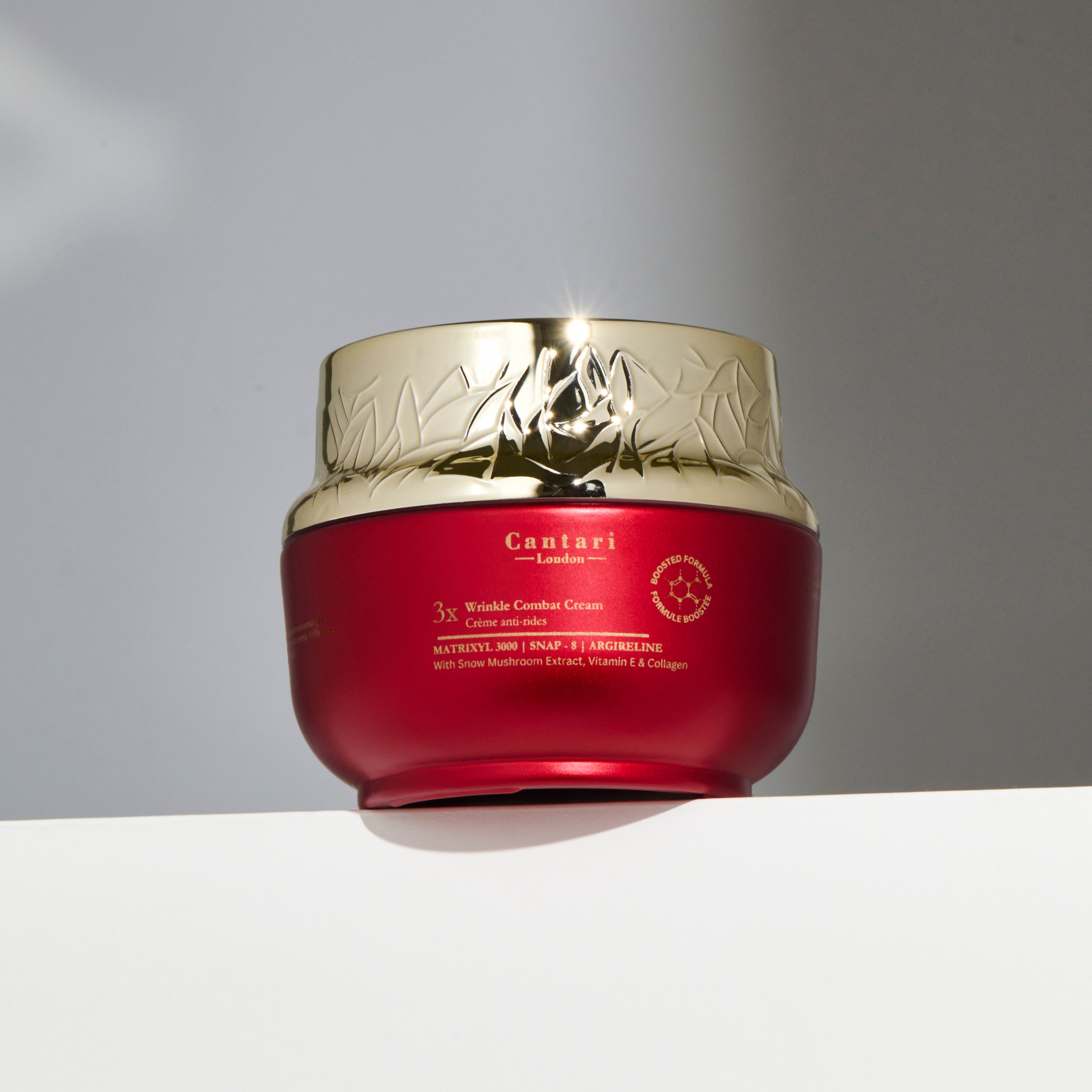 Cantari London Advanced Peptide Cream | Anti-Ageing Formula & Wrinkle Repair Night Cream