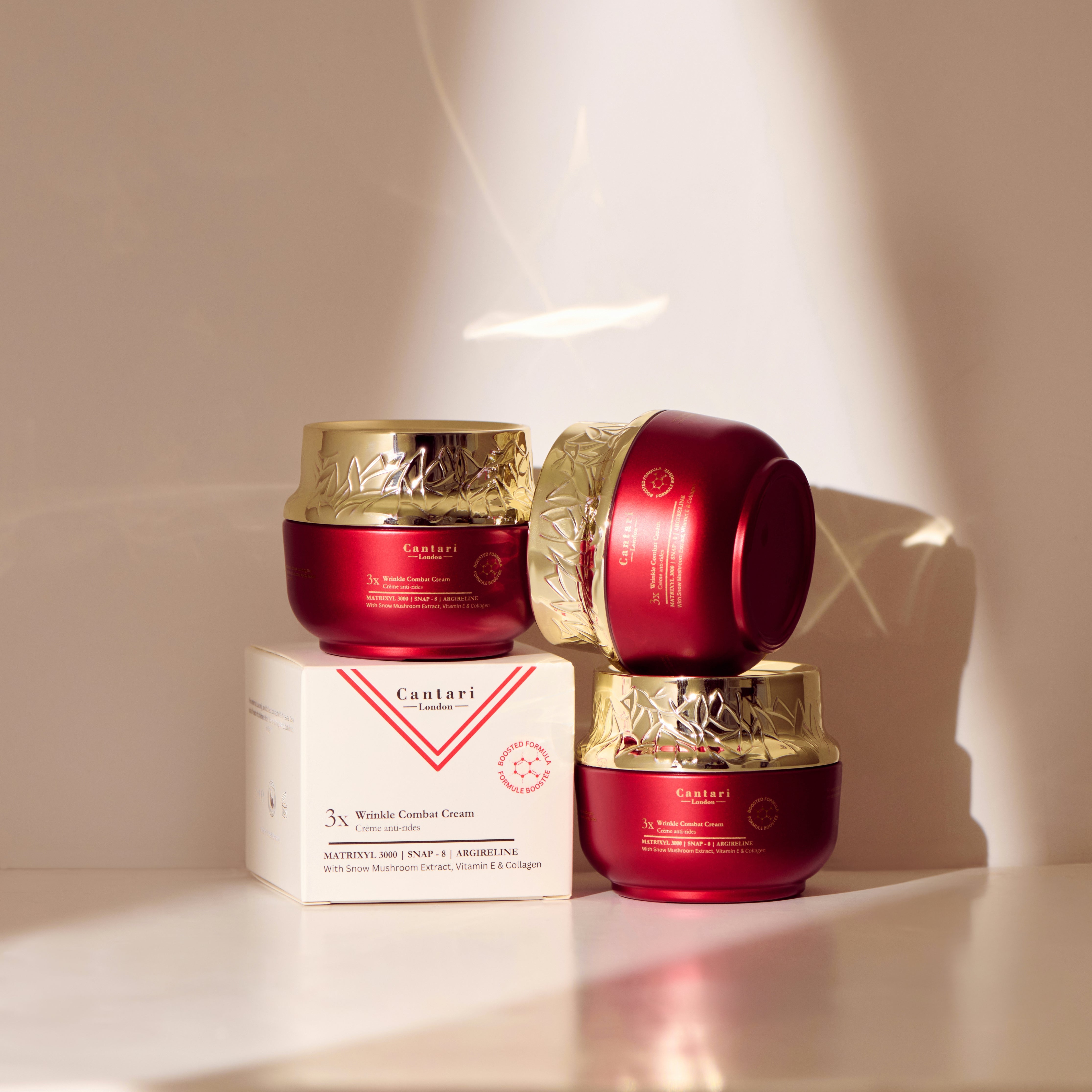 3x Advanced Peptide Wrinkle Combat Cream + Moisturiser